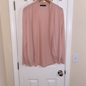Pink cardigan